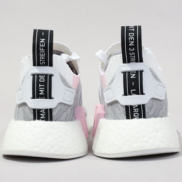 Tenisky a topánky adidas Originals NMD_R2 Primeknit "White Black Pink" W Šedá | BY9520, 3