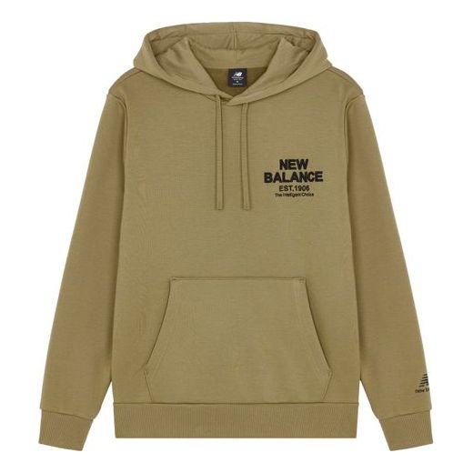 Mikina New Balance Essentials Hoodie Zelené | AMT14317-OV, 0