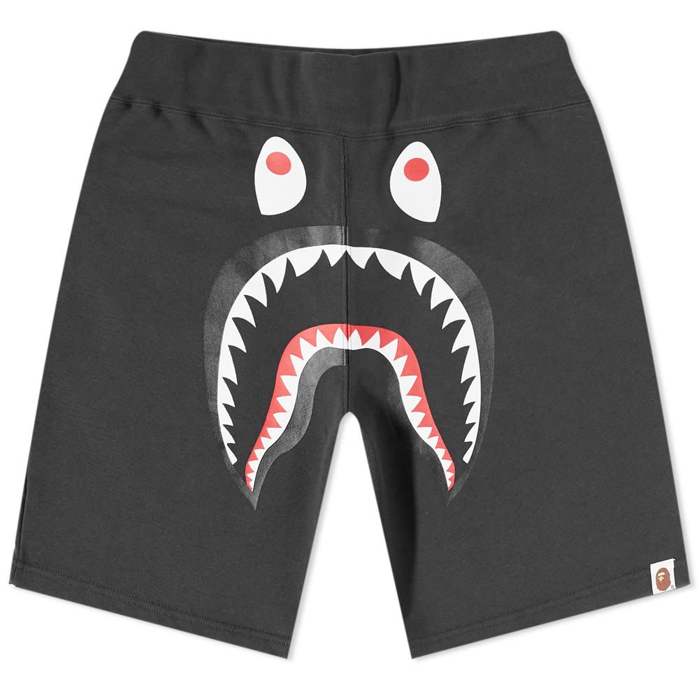 Šortky BAPE A Bathing Ape Shark Sweat Short Čierna | 001SPI801009M-BLK, 0