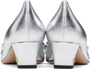 Tenisky a topánky Valentino Valentino Garavani Bowow Kitten Heels Metalická | 6W2S0LB5KDR, 1