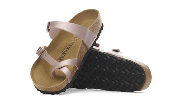 Tenisky a topánky Birkenstock Mayari Birko-Flor Narrow Fit Sandal Metalická | 1029817, 7
