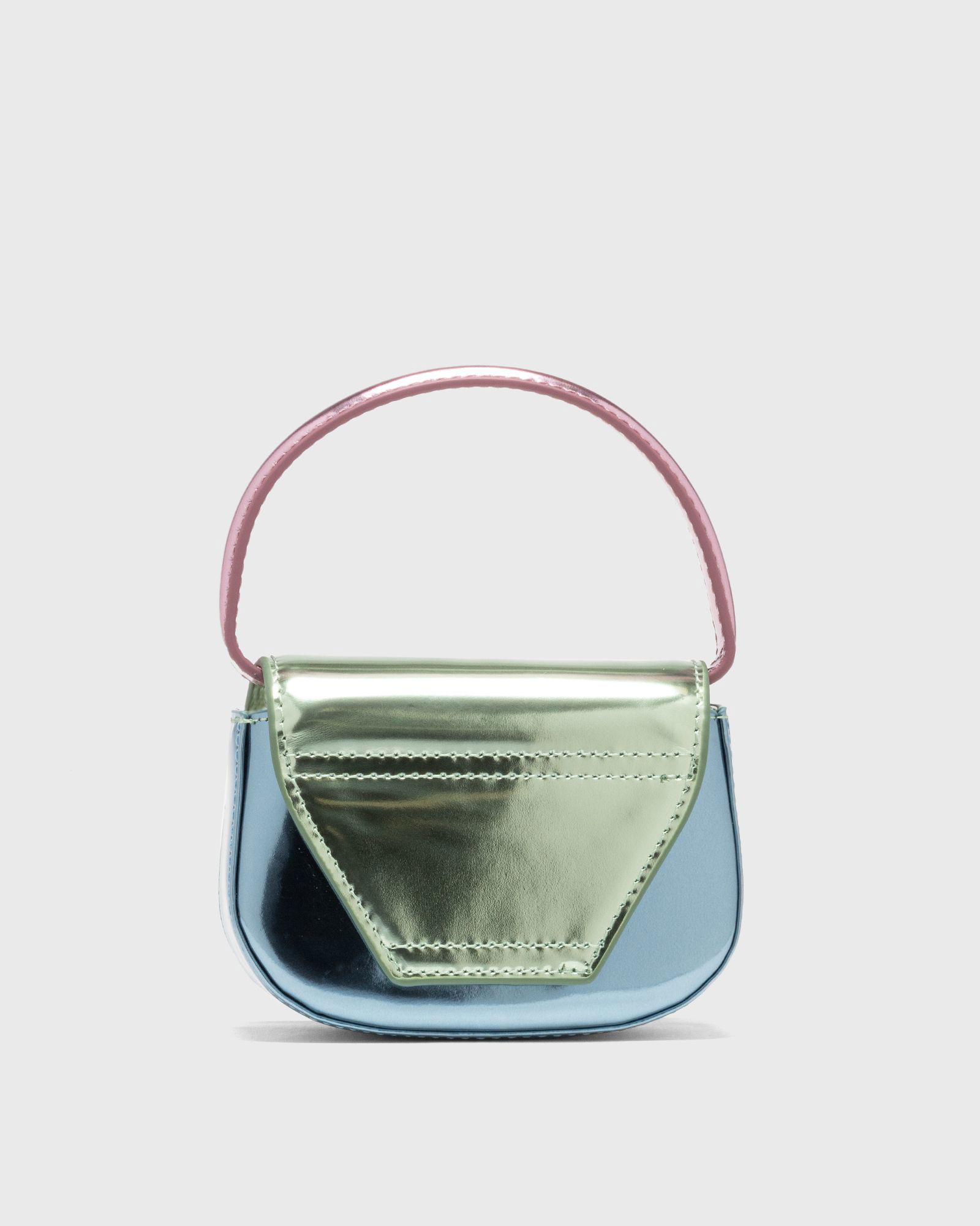 Multicolored Metallic Crossbody Bag