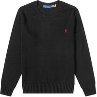 Mikina Polo by Ralph Lauren Ralph Lauren Cotton Shaker Crew Knit Polo Čierna | 710810846020, 1