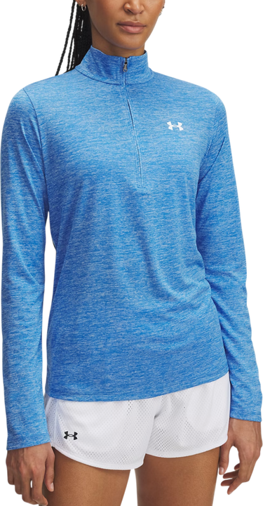 Tričko Under Armour Under Armour Tech 1/2 Zip Twist Top Modrá | 1384225-402, 0