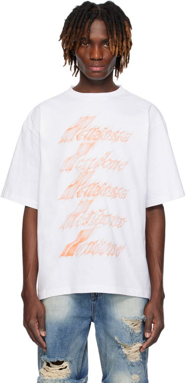 Tričko We11done We11done Spark Logo T-Shirt Biela | WD-TT0-25-751-U-WH, 0