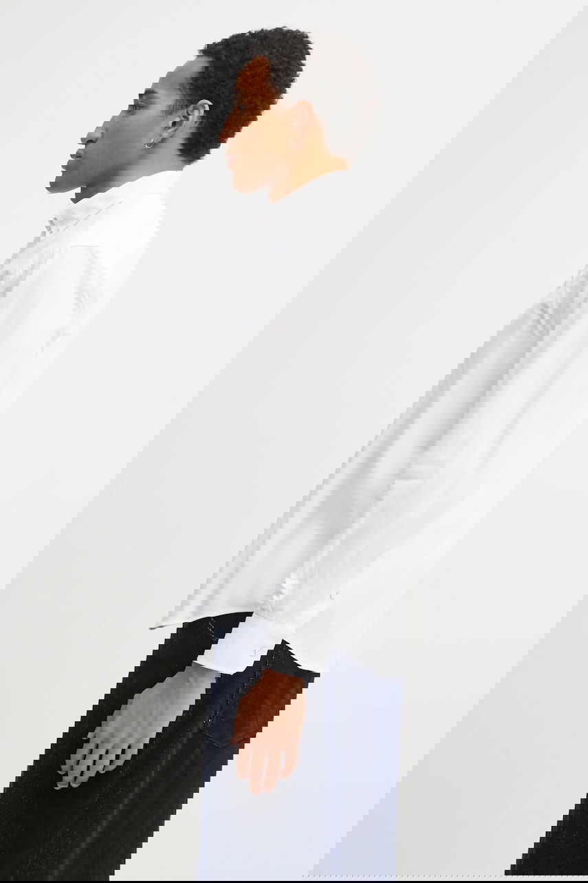 Košeľa AAPE by A Bathing Ape AAPE Now Cotton Regular Button-Down Shirt Biela | AAPSTM8539XXP, 1