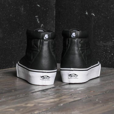 Tenisky a topánky Vans x Karl Lagerfeld Sk8-Hi Laceless Platform Chain/ K Quilt Čierna | VN0A3DQ7OEL, 3