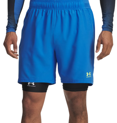 Šortky Under Armour Challenger Pro 2-in-1 Running Shorts with Liner Modrá | 6009621-402, 0