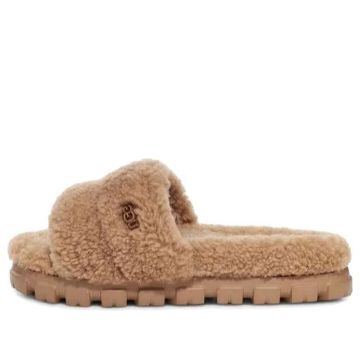 Tenisky a topánky UGG Cozetta Curly Slides Hnedá | 1130838-CHE