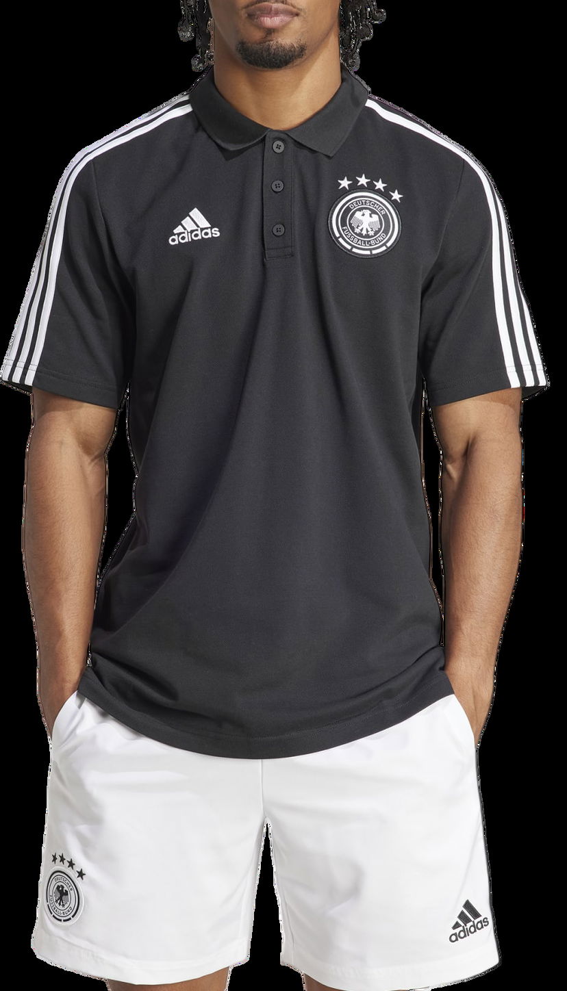 Tričko adidas Originals DFB DNA POLO SHIRT Šedá | iu2087