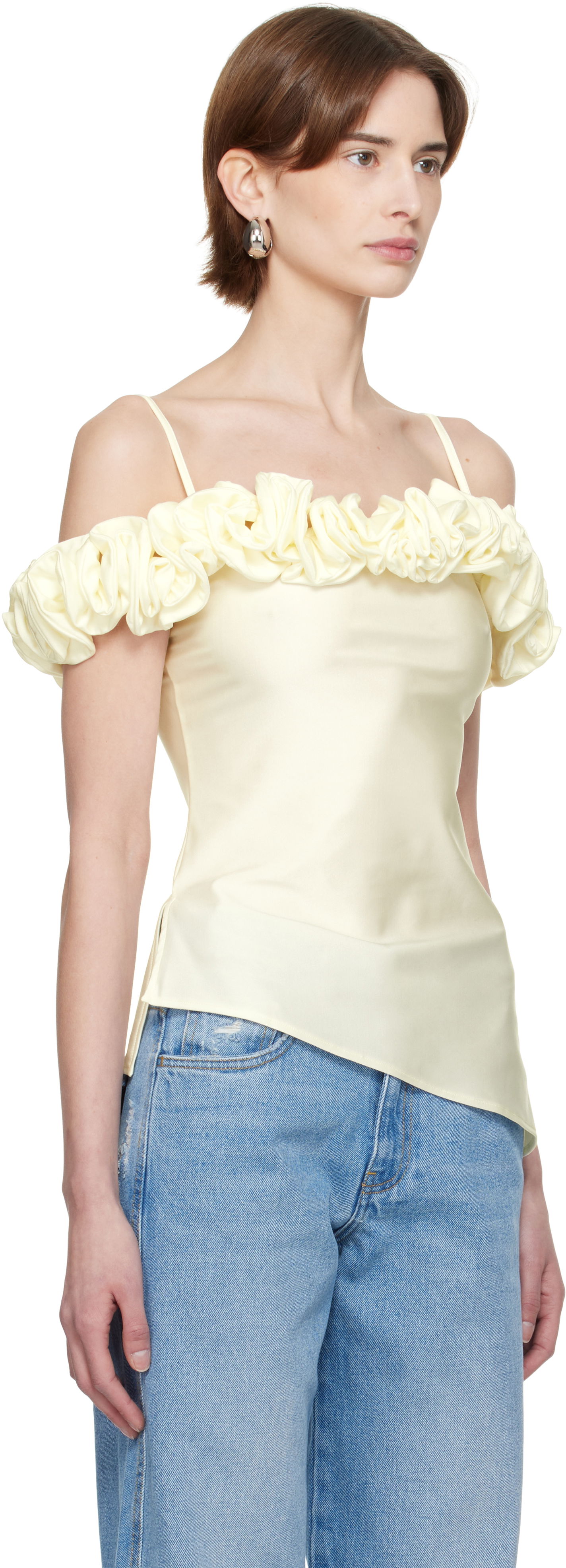 Coperni Ruffle Camisole Top