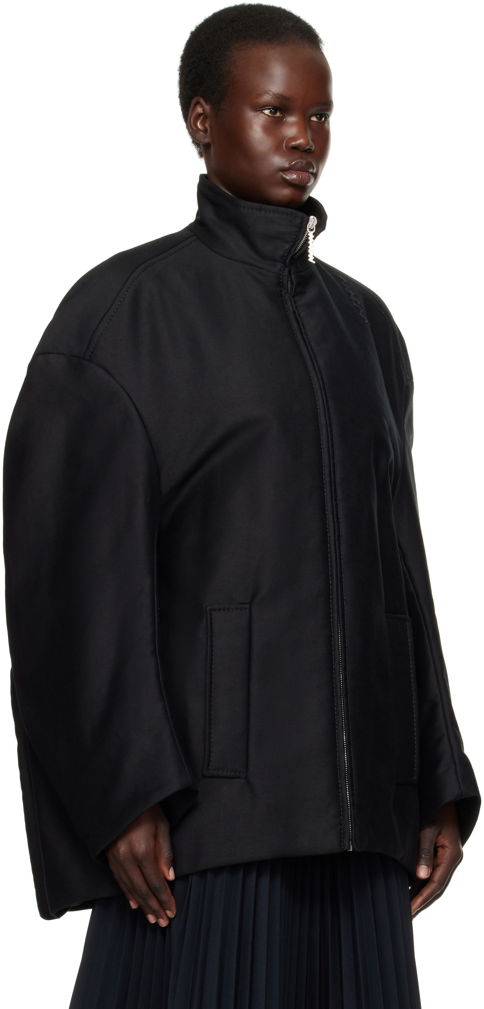Marni Organic Cotton Oversized Jacket