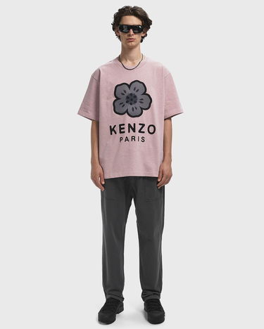 Tričko KENZO Kenzo Boke Flower Embroidered T-Shirt Ružová | FF65TS4574SI.30, 2