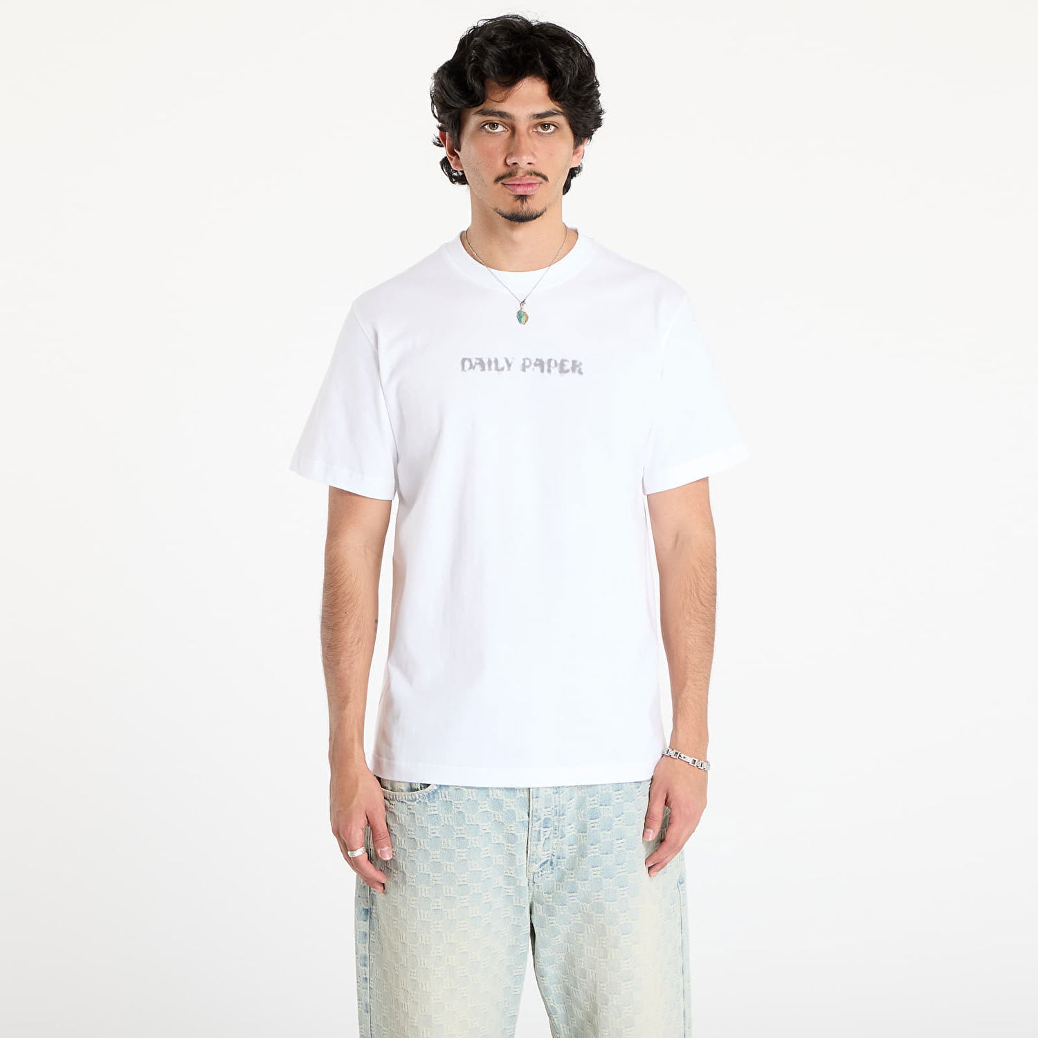 Tričko DAILY PAPER Daily Paper Shield Focus T-Shirt Biela | 2513073, 0