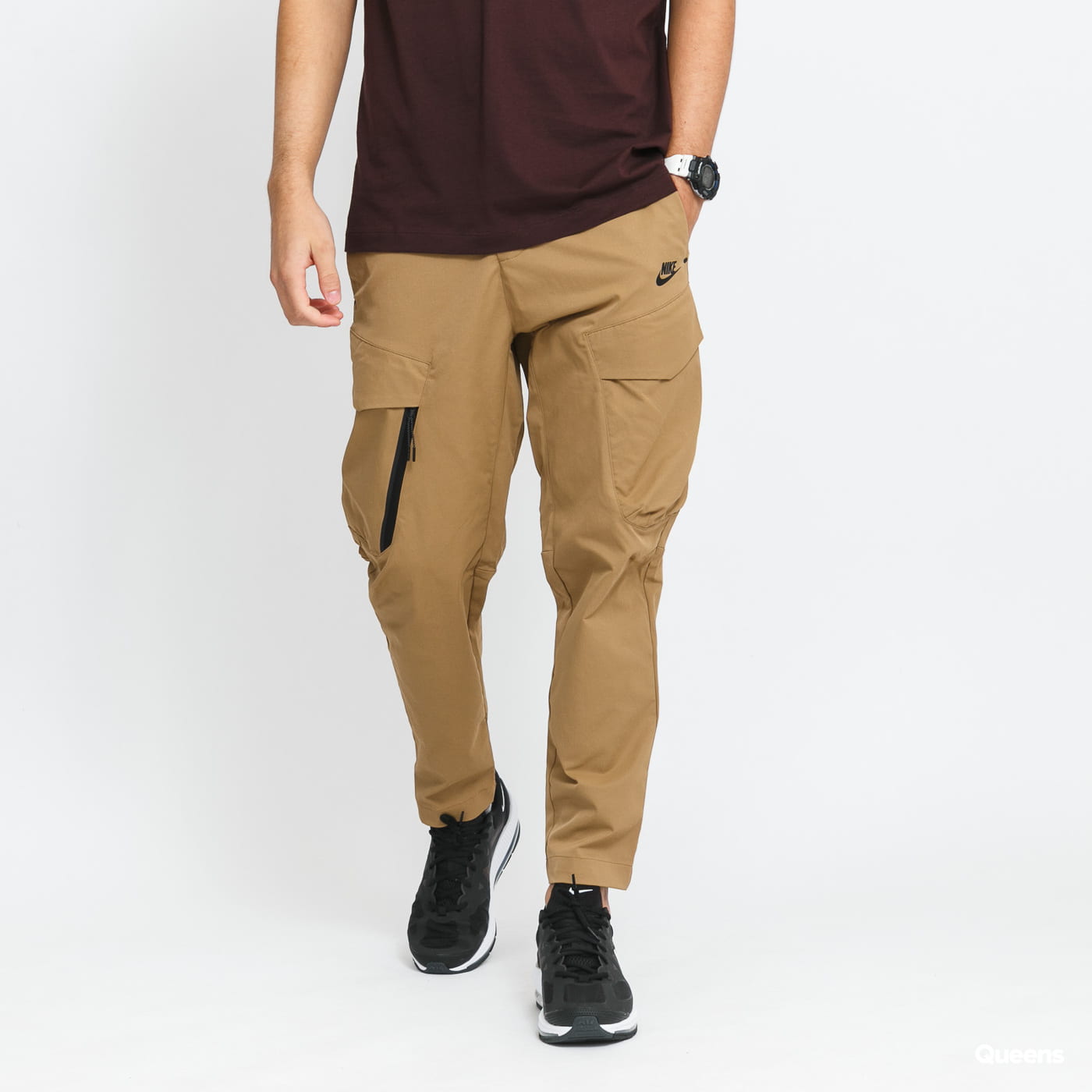 Nohavice Nike Sportswear Woven Utility Pant Hnedá | DH3866-258, 0