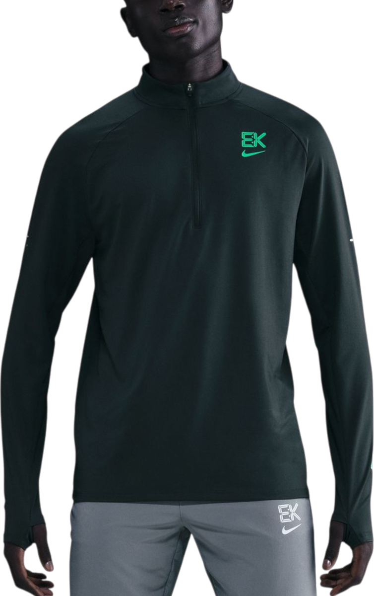 Tričko Nike Eliud Kipchoge Stride Quarter-Zip Running Top Zelené | hv2658-390