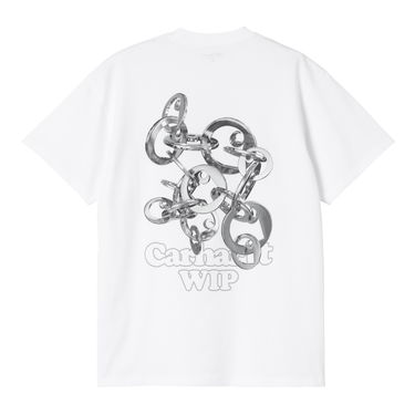 Tričko Carhartt WIP Short Sleeve Charms T-Shirt Biela | I034410_9, 3