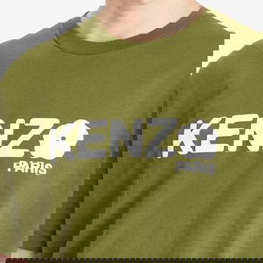 Tričko KENZO Kenzo Boke Flower 2.0 Oversized T-Shirt Zelené | FF55TS4914SG-50, 5