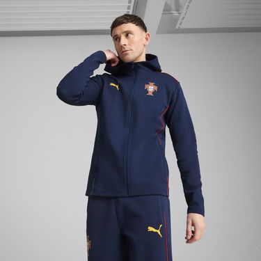 Mikina Puma Portugal Casuals Men's Full-Zip Hoodie Navy | 779554_17, 0