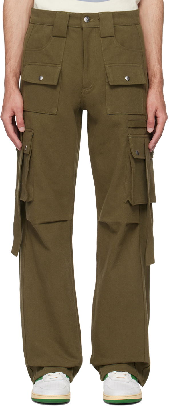 Cargo nohavice Rhude Pockets Cargo Pants Zelené | RHPS24PA02320024, 0