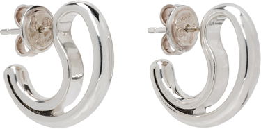 Náušnice Bottega Veneta Small Silver Frills Earrings Metalická | 804846 V5070, 1