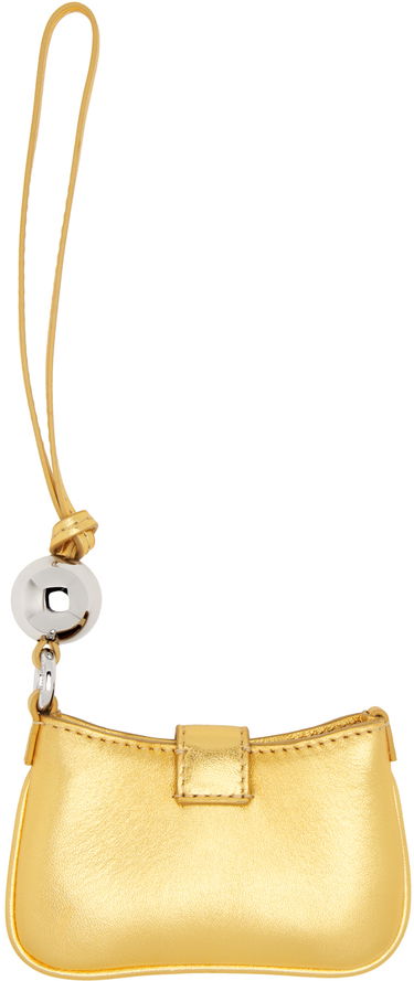 Batohy a tašky Jacquemus Gold Guirlande 'Le Porte Bisou' Coin Pouch "Gold" Metalická | 23H233SL116-3159, 1