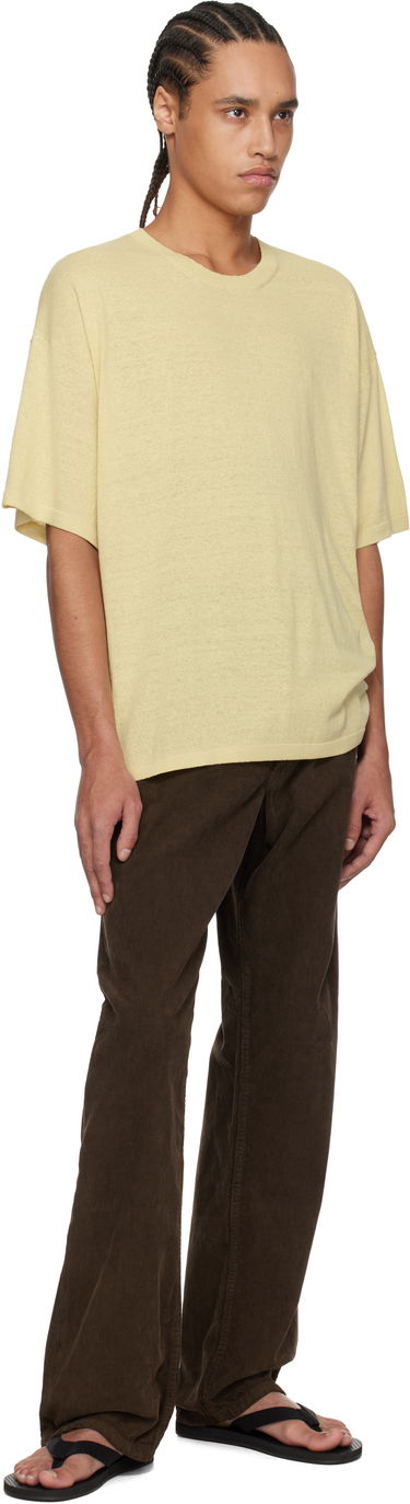 Tričko The Row The Row Stockton T-Shirt Žltá | 912-Y901, 3
