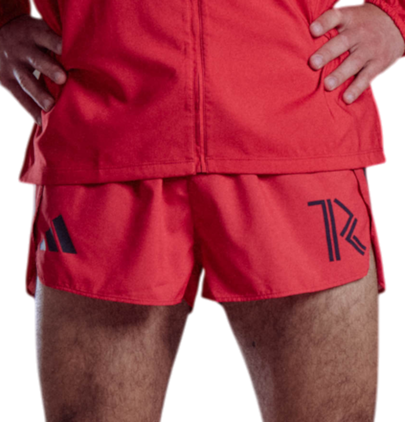 Šortky adidas Originals Adizero TRC x Top4Running 2 Inch Shorts Červená | it4460-trc