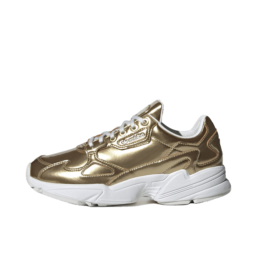 Tenisky a topánky adidas Originals Falcon Gold Metallic Crystal White W Metalická | FV4318