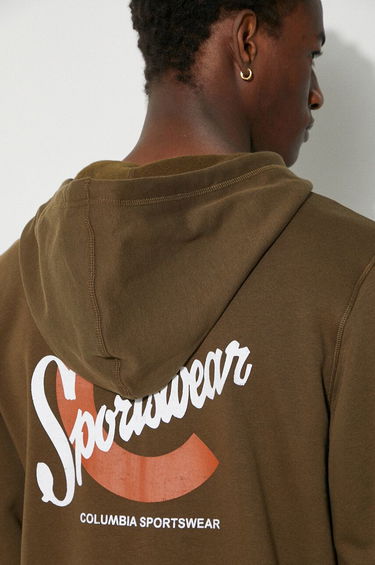 Mikina Columbia Sweatshirt Čierna | 1889164, 4