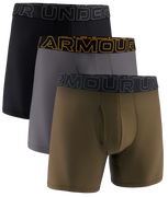 Under Armour SOLID 6in 3-Pack Boxer Shorts