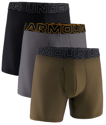 Boxerky Under Armour Under Armour SOLID 6in 3-Pack Boxer Shorts Rôznofarebný | 1383884-308, 0