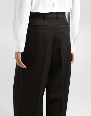 Nohavice Dolce & Gabbana Wool Gabardine Trousers Čierna | GP17DTFU21EN0000_1, 3