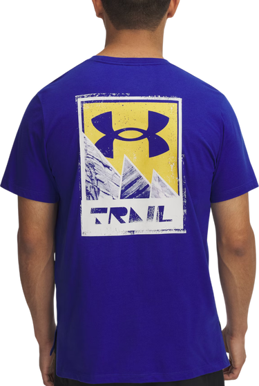 Tričko Under Armour UA Trail Run Graphic T-Shirt Modrá | 1389812-400, 1