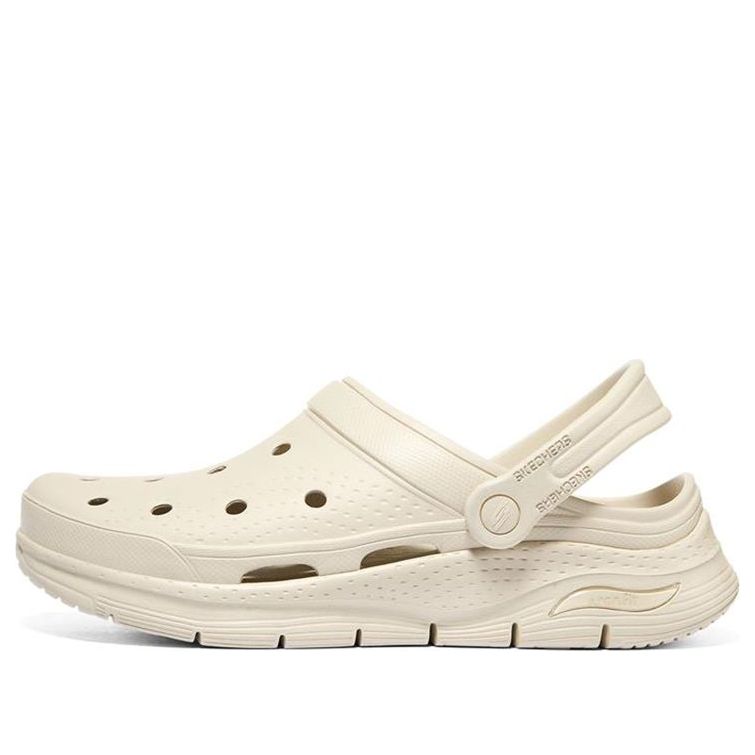 Tenisky a topánky Skechers Arch Fit 'Valiant Clogs Béžová | 243160-NAT, 0