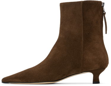 Oblečenie Aeyde Aeyde Zoe Suede Ankle Boots Hnedá | A11-AB-ZAZSS35KT-223-990-022, 2