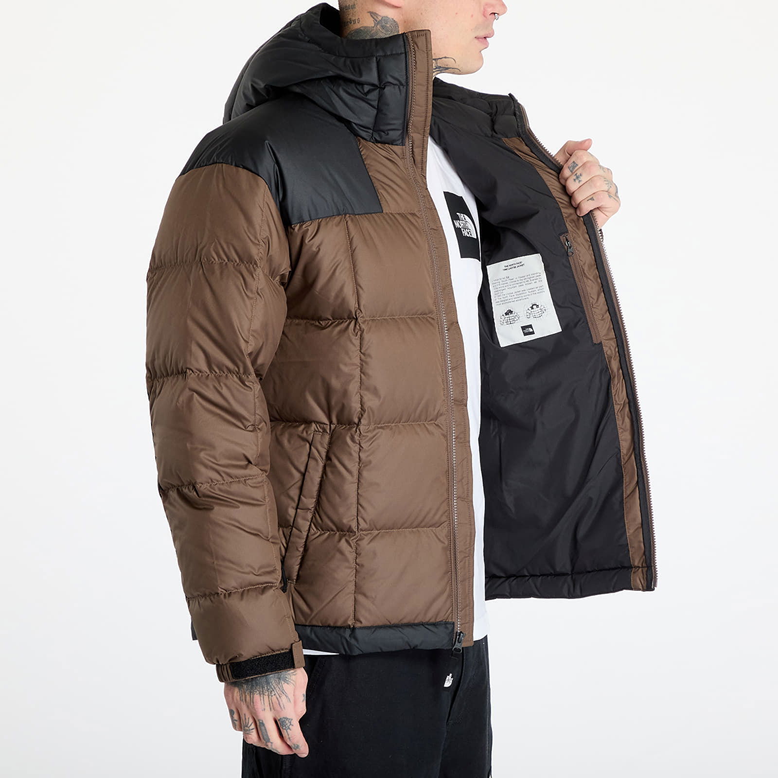 Lhotse Hooded Jacket Smokey Brown