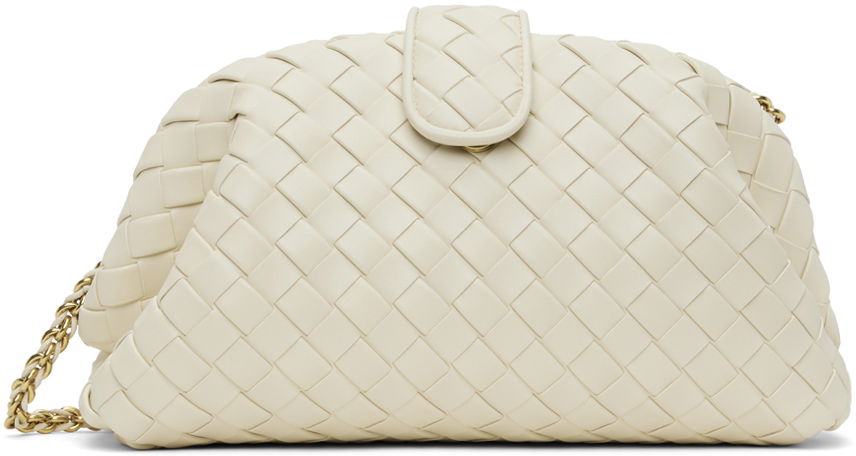 Kabelka Bottega Veneta Lauren 1980 Teen Clutch Biela | 785807 V40Z1, 0