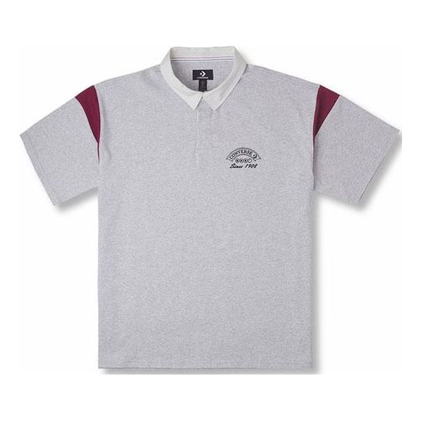 Polo tričko Converse Retro Polo Šedá | 10026173-A02