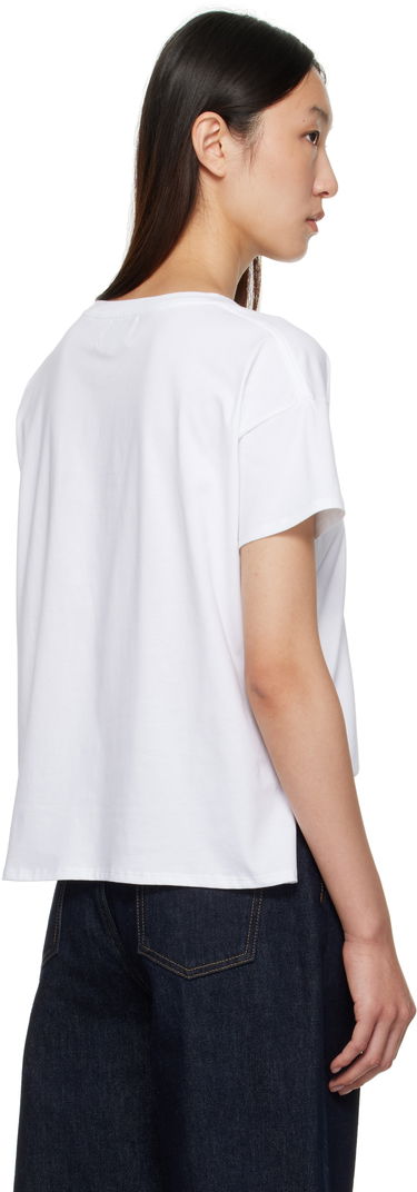 Tričko Loulou de Saison Loulou de Saison Basiluzzo Short Sleeve T-Shirt Biela | BASILUZZO LDS, 2