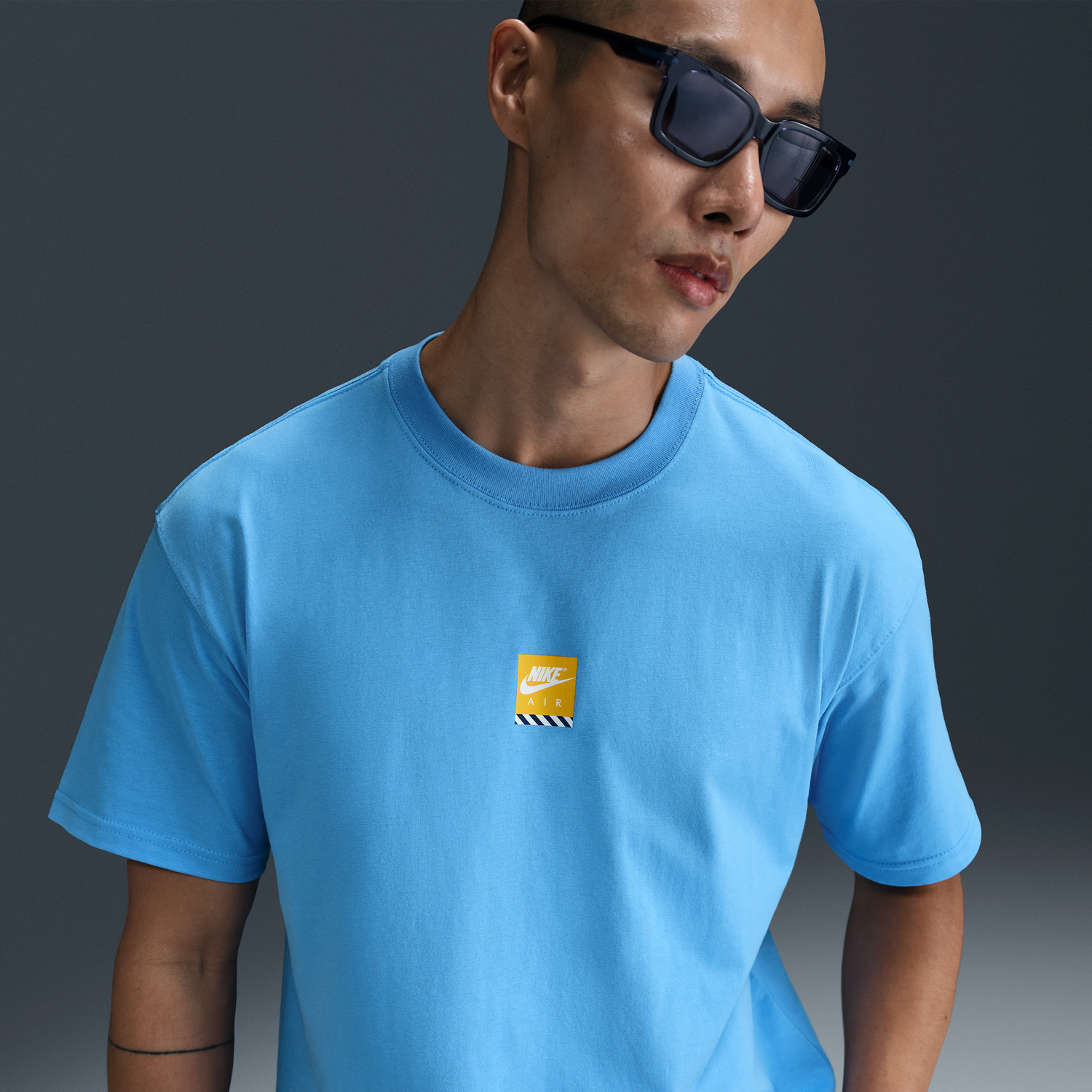 Tričko Nike Nike Sportswear Max90 T-Shirt Modrá | HJ0768-412, 0