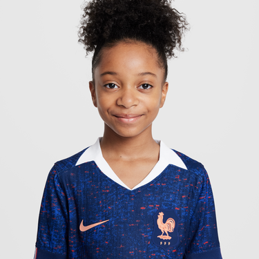 Dres Nike FFF Match 2025 Dri-FIT ADV Authentic Home Soccer Jersey (Youth) Modrá | FZ9192-492, 3