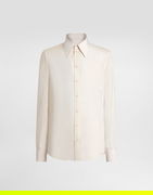 Gold Silk Jacquard Shirt Collection