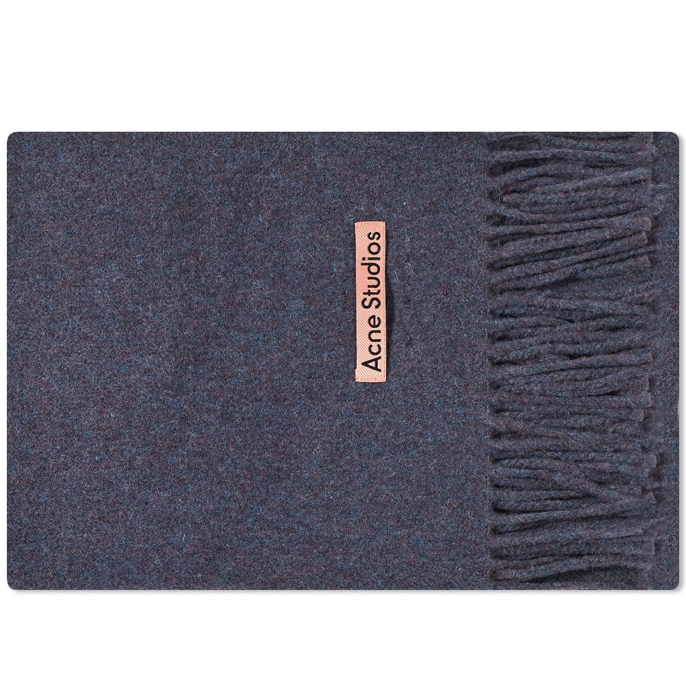 Šál Acne Studios Canada Narrow New Scarf Purple Melange Fialová | CA0210-AZS, 0