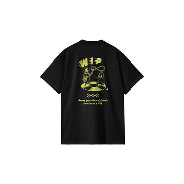 Tričko Carhartt WIP Friendship Graphic Print T-Shirt Čierna | I033641_9, 6