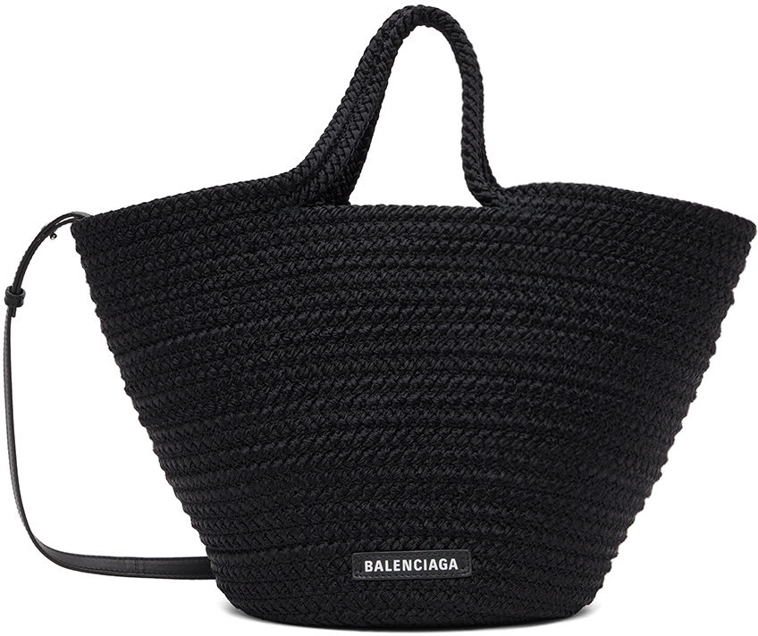 Tote bag Balenciaga Medium Ibiza Tote Bag Čierna | 695611 21097, 0