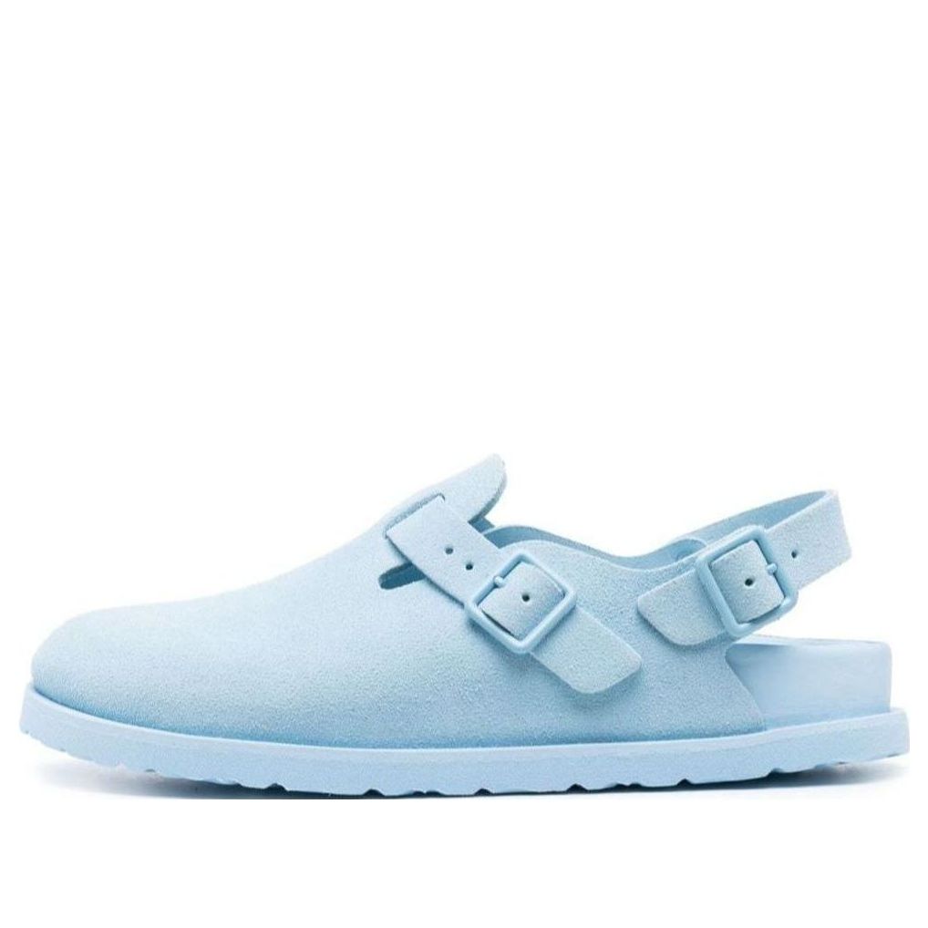 Tenisky a topánky Birkenstock 1774 III Tokio Suede Leather Narrow Fit Clogs Modrá | 1025916, 0