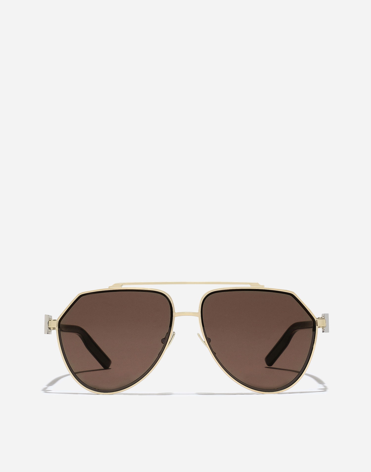 Slnečné okuliare Dolce & Gabbana Dolce & Gabbana Smart Aviator Sunglasses Metalická | VG2315VM2739V000, 0