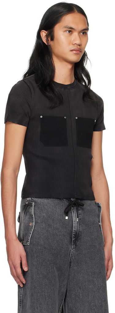 Tričko Dion Lee Sprayed Shrunken Rivet T-Shirt Zelené | C3168PS24, 4