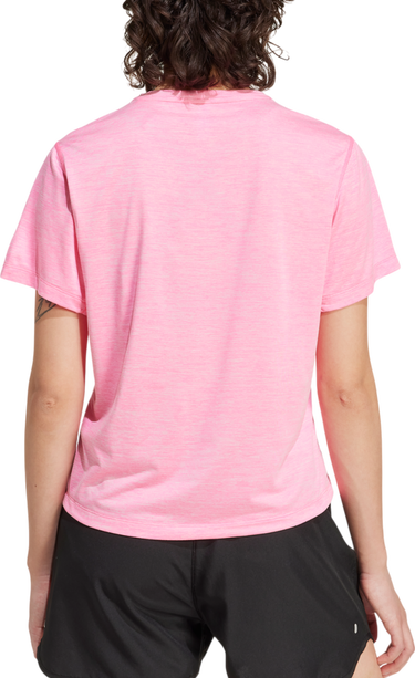 Tričko adidas Originals Own the Run Melange Running T-Shirt Ružová | jl8723, 1